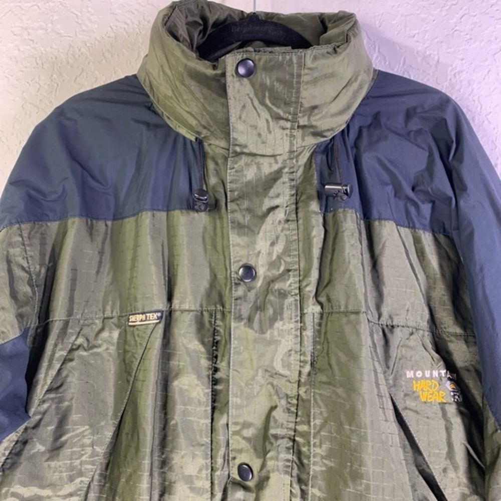 MOUNTAIN HARDWEAR Coat Jacket Sherpa Tex Hidden Hood‎ Multi Pocket Hiking Winter - Picture 5 of 14